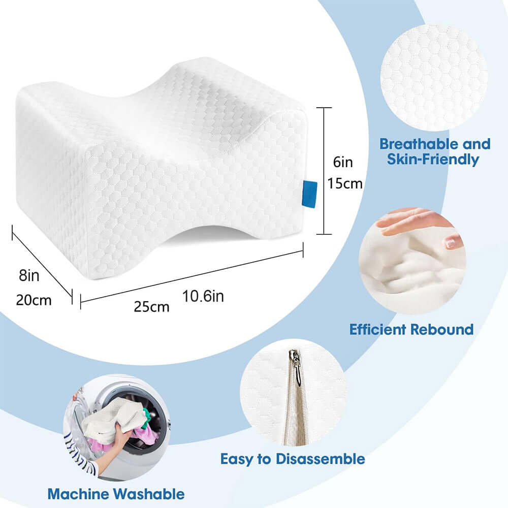 Relow Memory Foam Knee Pillow